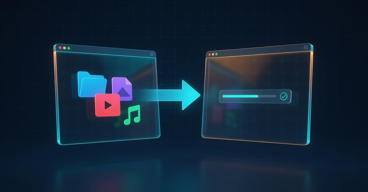 AirDows: Browser P2P File Transfer via WebRTC